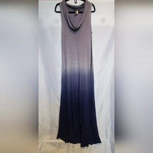 XCVI Navy Ombre Maxi Dress